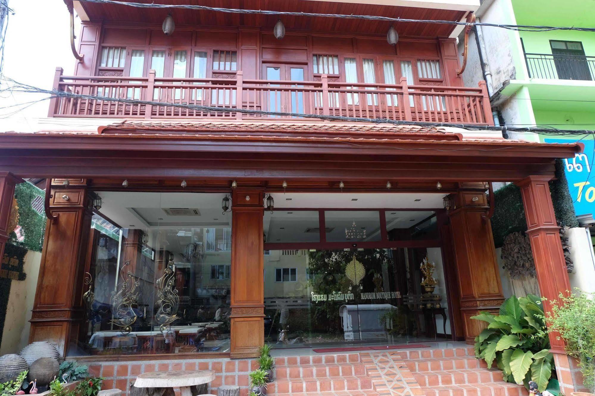 Manorom Boutique Hotel Vientiane Buitenkant foto